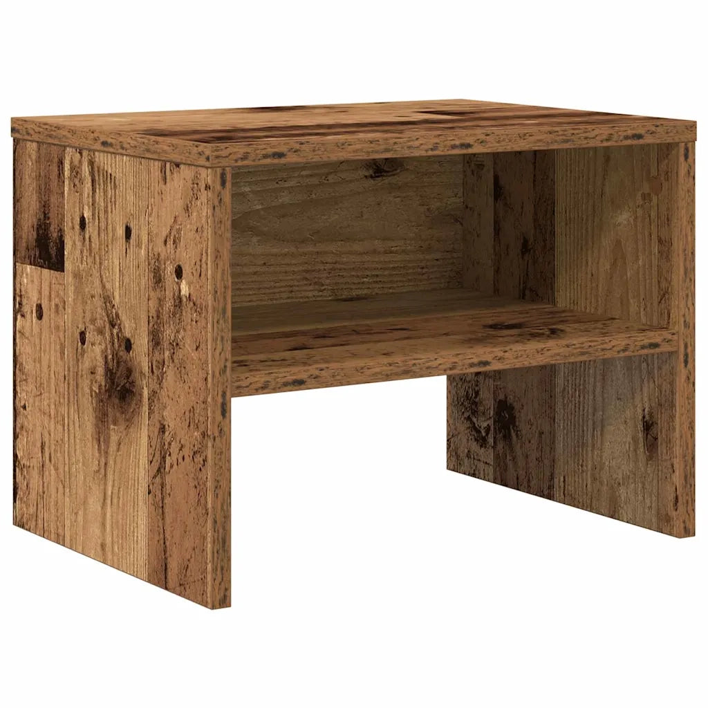 Armadio da Notte 2 pcs Legno vecchio 40 x 40 x 30 cm 875004