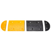 Dosso Giallo e Nero 226x32,5x4 cm in Gomma 3157046