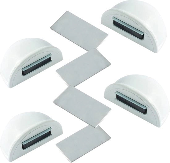 Stopper magnetico per porte - Set da 4 pezzi - Protezione per porte e pareti