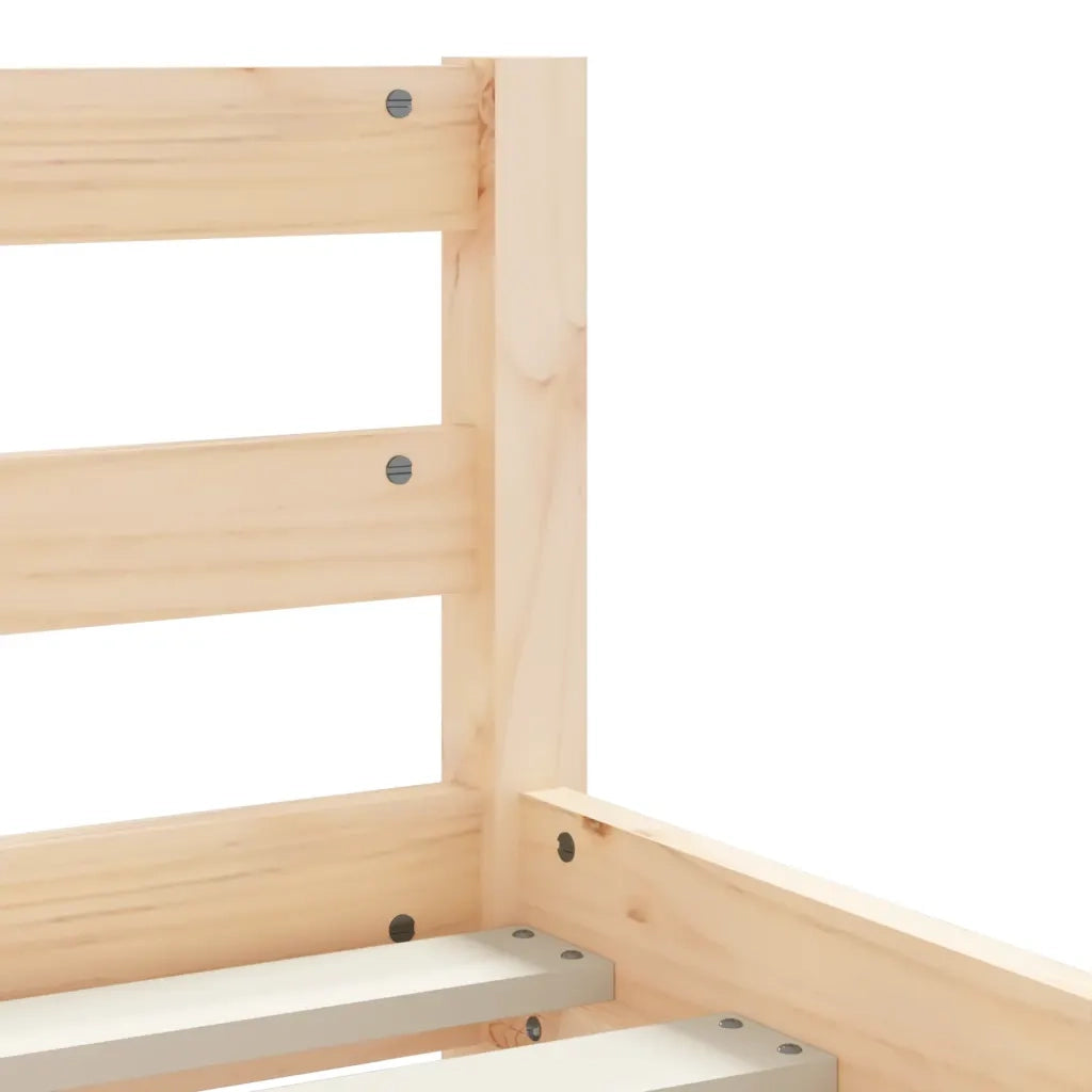 Giroletto Bambini con Cassetti-Struttura Letto Bambini 80x200 cm Legno Massello di Pino 648772