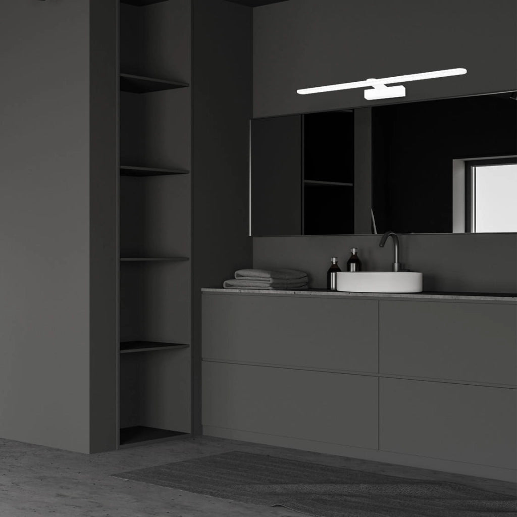 Applique LED Milagro Splash ML5618 12W 60cm cromo/bianco IP44