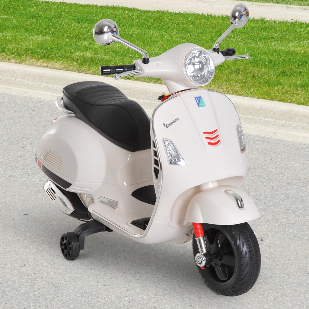 Moto Elettrica per Bambini 3-6 Anni ¨C zephmum ¨C Bianco