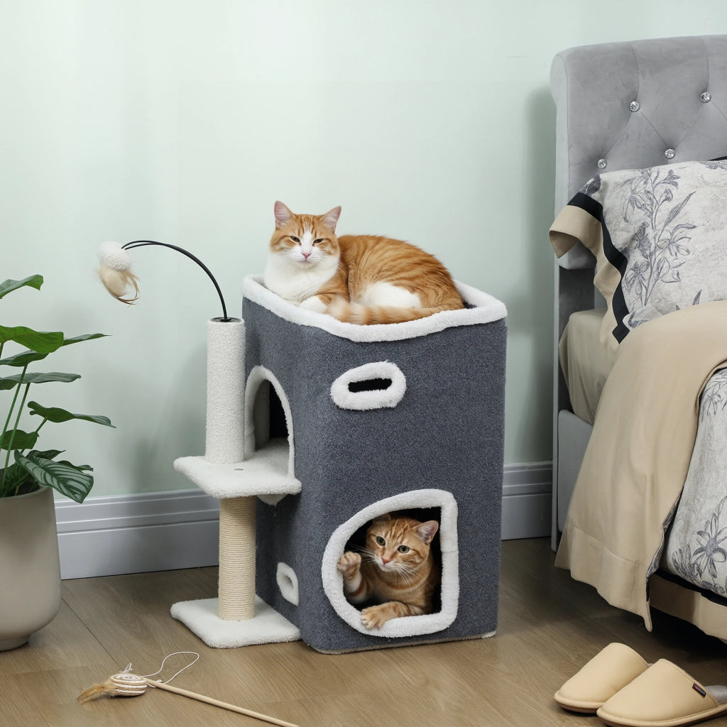 Tiragraffi per Gatti ¨C zephmum ¨C Grigio
