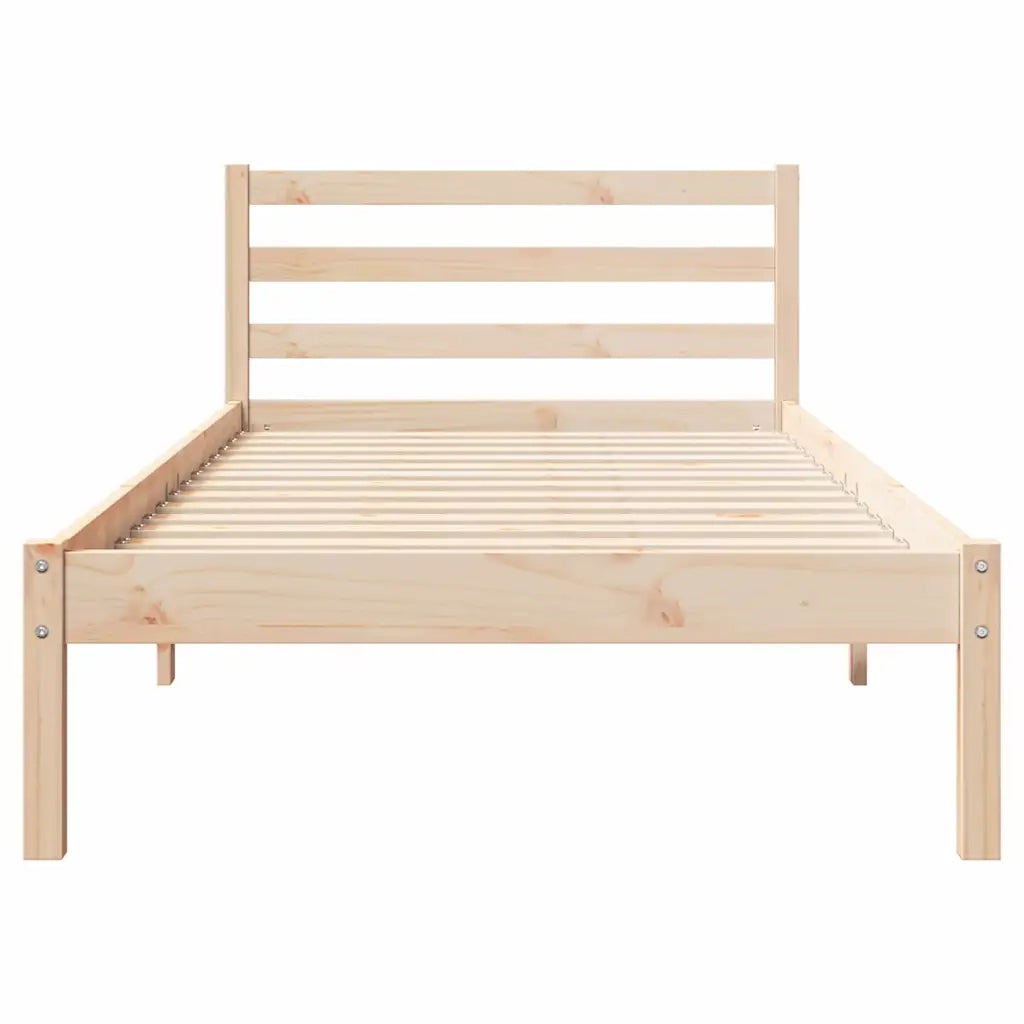 Struttura del letto-Giroletto Marrone 215,5 x 105,5 x 69,5 cm