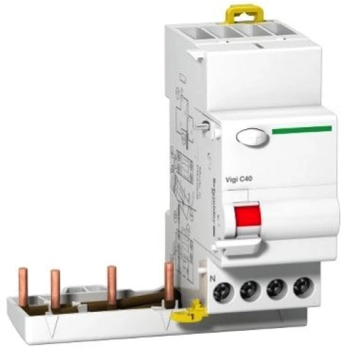 BLOCCO DIFFERENZIALE SINGOLE PARTENZE VIGI C40 3P+N 25A 30MA TIPO AC