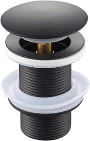 Fitting di emergenza senza allagamento - Click Clack - Nero Matte