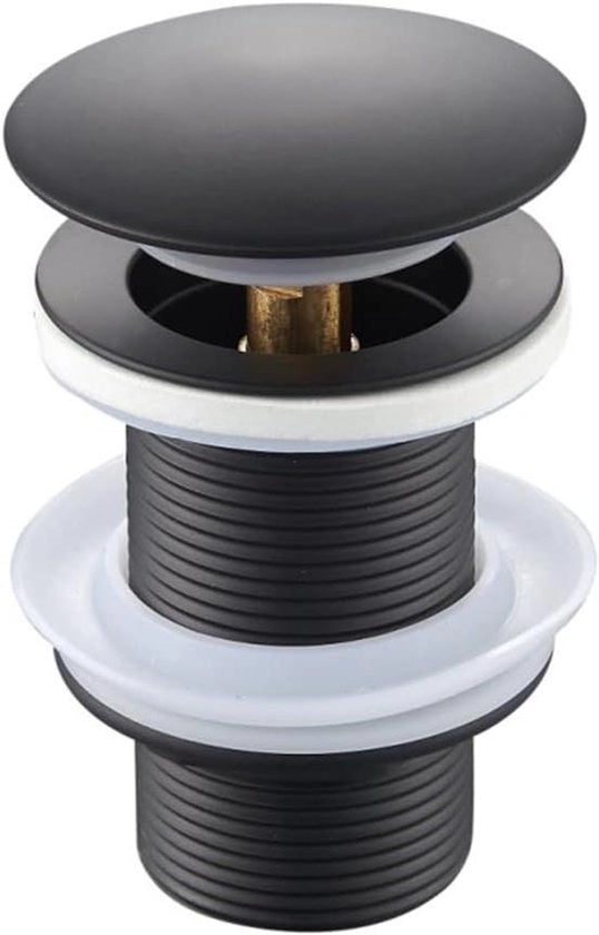 Fitting di emergenza senza allagamento - Click Clack - Nero Matte