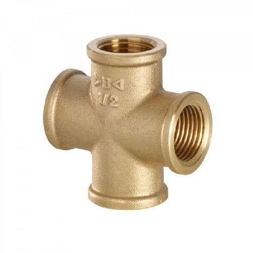 CROCE FEMMINA OTTONE- 1/2- IBP- pezzi 1