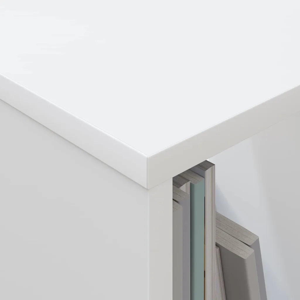 Scaffale per riviste Bianco 102 x 30 x 45 cm 890960