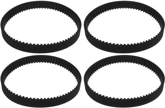 Cinghia di accensione per aspirapolvere - Cinghia in gomma - Anello chiuso - 9 mm Larghezza - 225 mm Diametro interno - Cinghia in gomma - compatibile con aspirapolvere - Nero