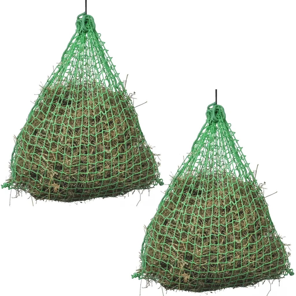 Reti per Fieno 4 pz Rotonde 0,75x0,5 m in PPcod mxl 93708