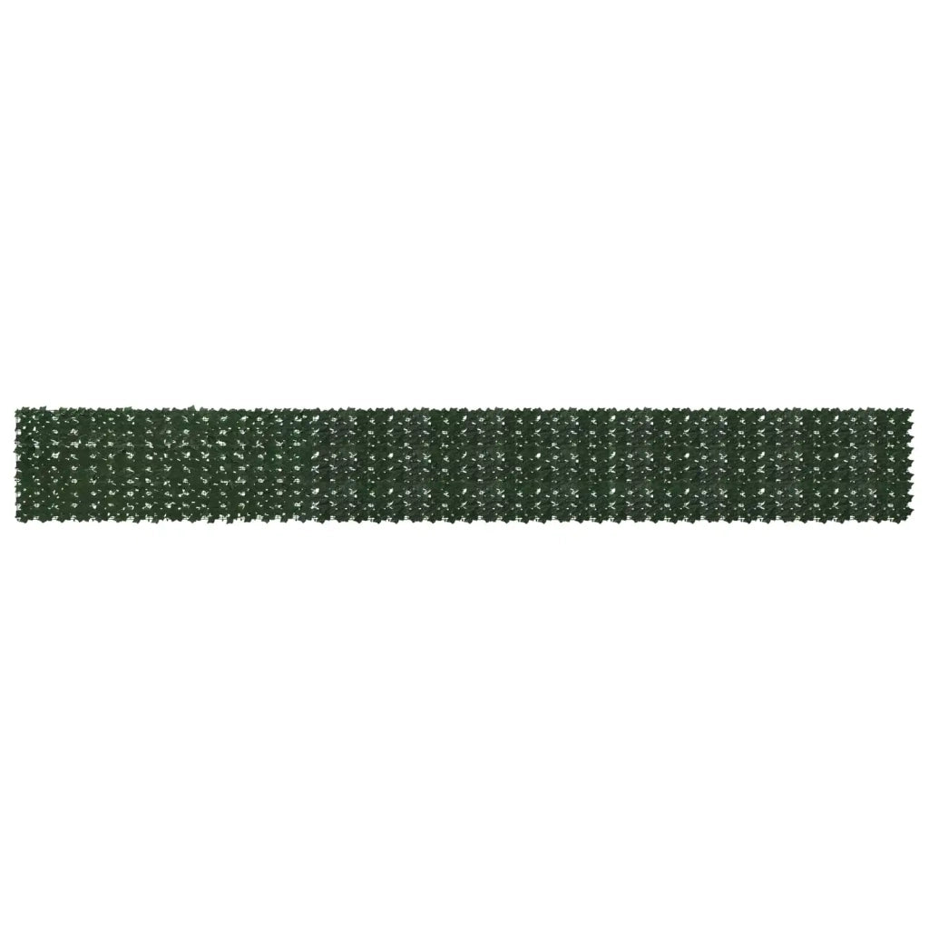 Schermo per balcone con foglie Verde Scuro 600 x 75 cm 42040626