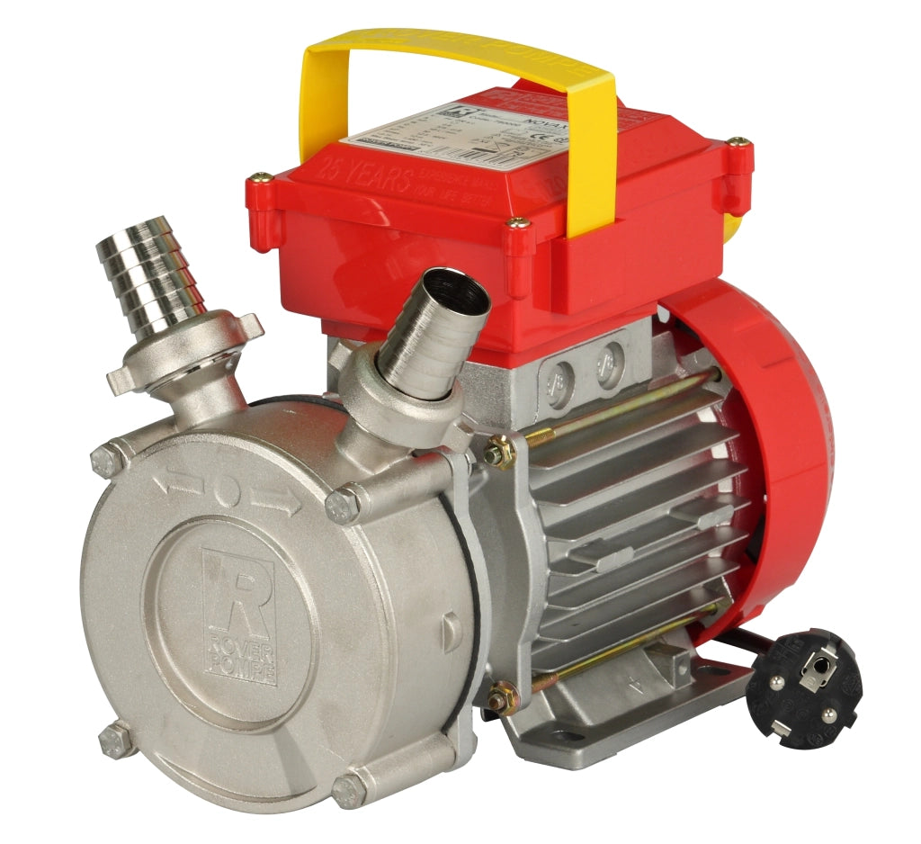 Rover Pompe ELETTROPOMPA DA TRAVASO NOVAX OIL HP 0,90 Ø mm. 25