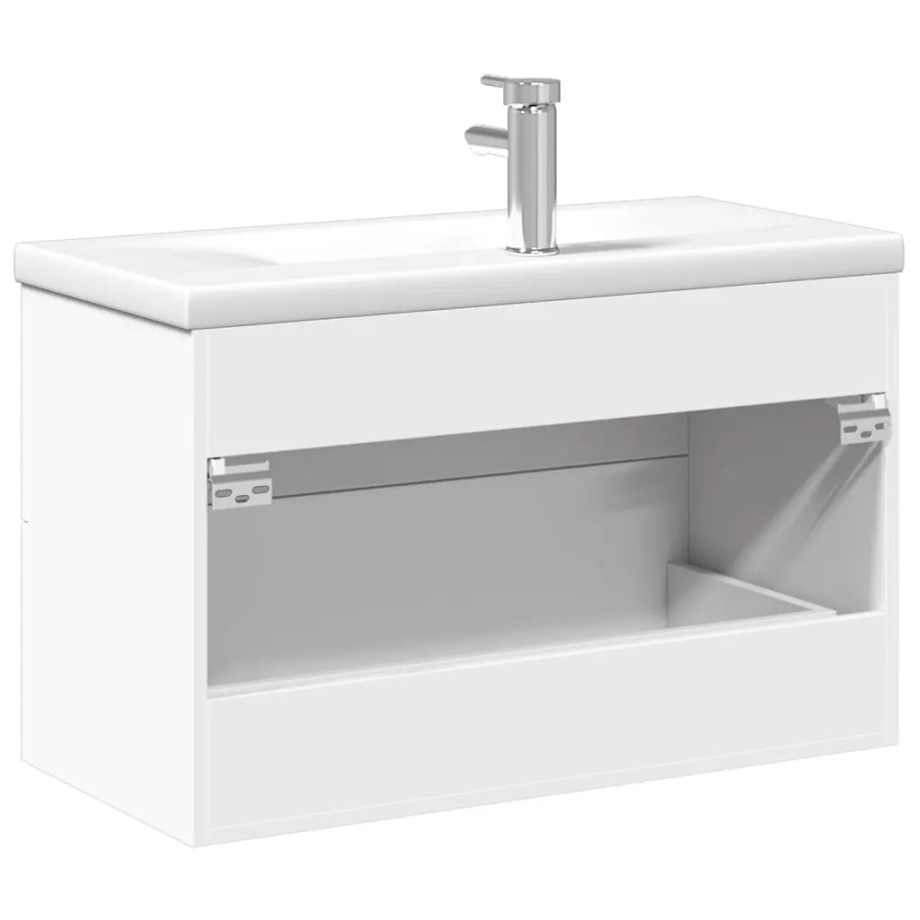 Mobile da Bagno con Lavabo | Armadio Lavabo Bianco
