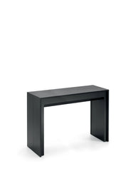 Consolle Allungabile Segmenta 110x42,5/297,5x78 cm in MDF Laccato Nero Opaco