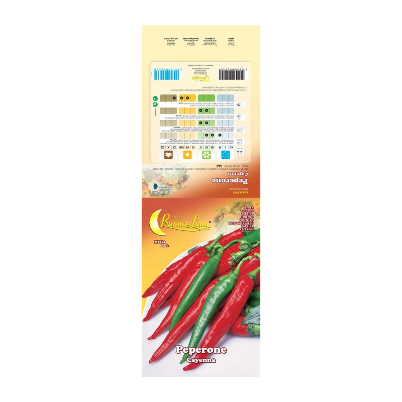 SEMI ORTO PEPERONE CAYENNA- 10,0 pz