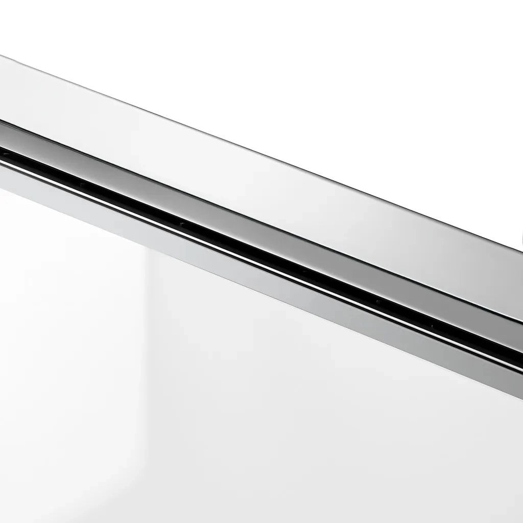 Cabina Doccia Rea Atlas 90x100 Chrome sinistra