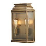 Applique esterna St Martins Elstead ottone E27 2x60W