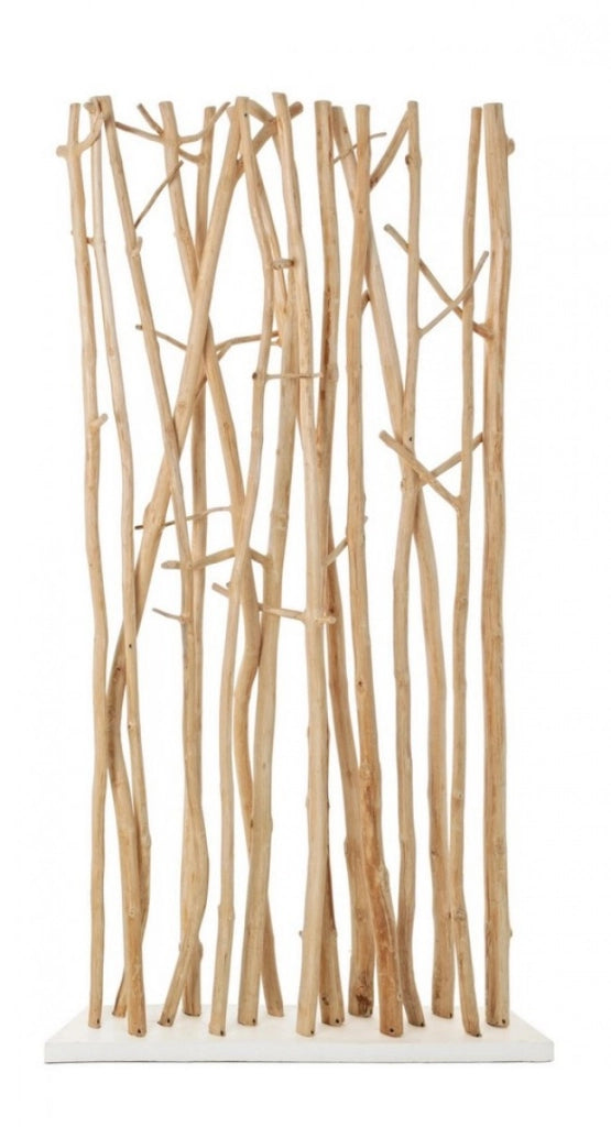 Paravento Aili Naturale in Legno Naturale