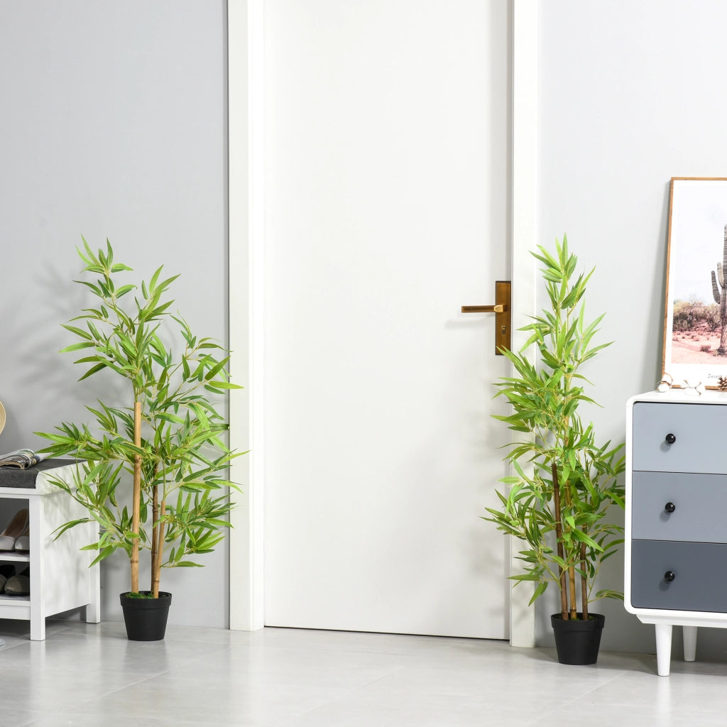 Pianta Artificiale Bamb¨´ ¨C Minimal ¨C Verde 120 cm