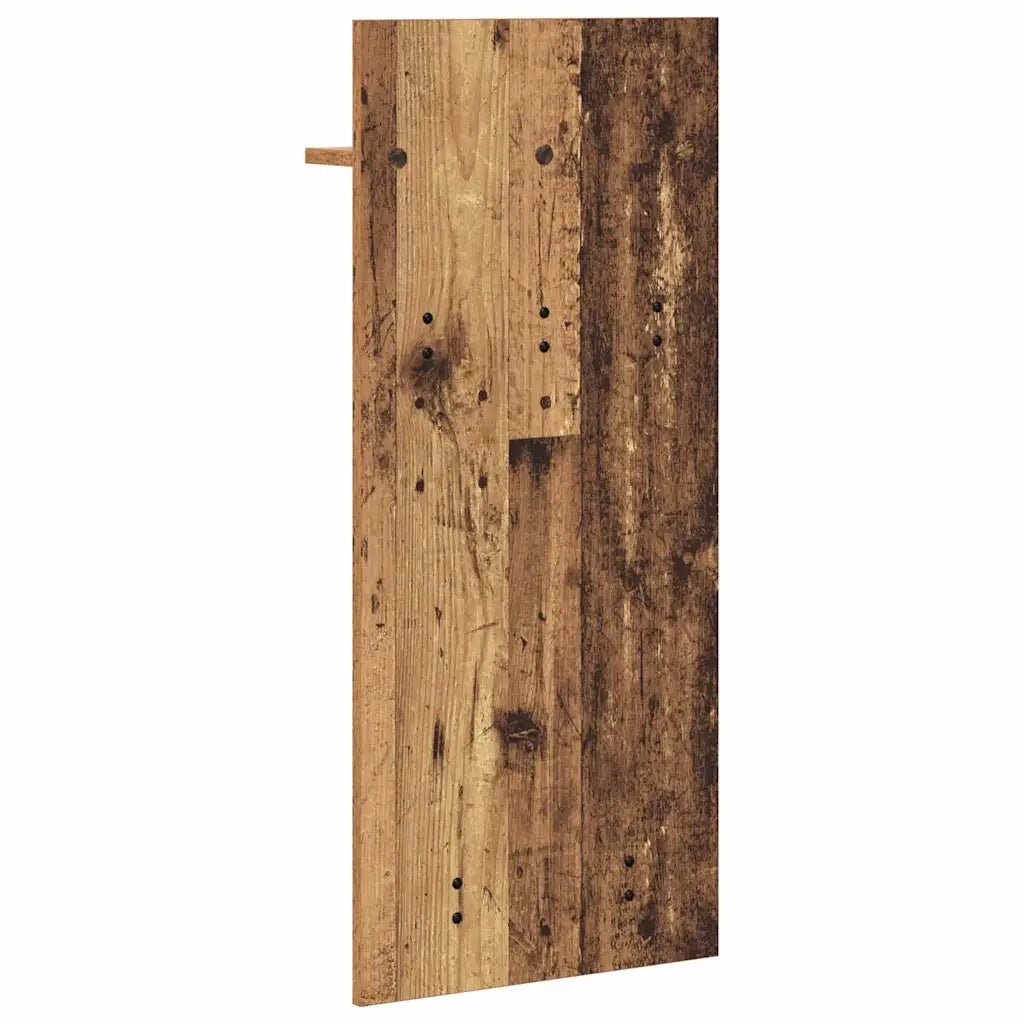 Appendiabiti a muro Legno vecchio 40 x 10 x 90 cm 874457