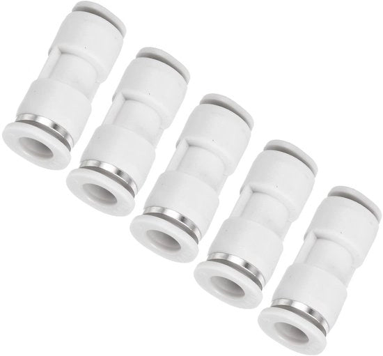 Connettori pneumatici a sfera 6mm a 3mm - 5 pezzi - Connettori di tubo - Connettore rapido - Installazione facile - Lekvrij - Connettore di tubo a sfera