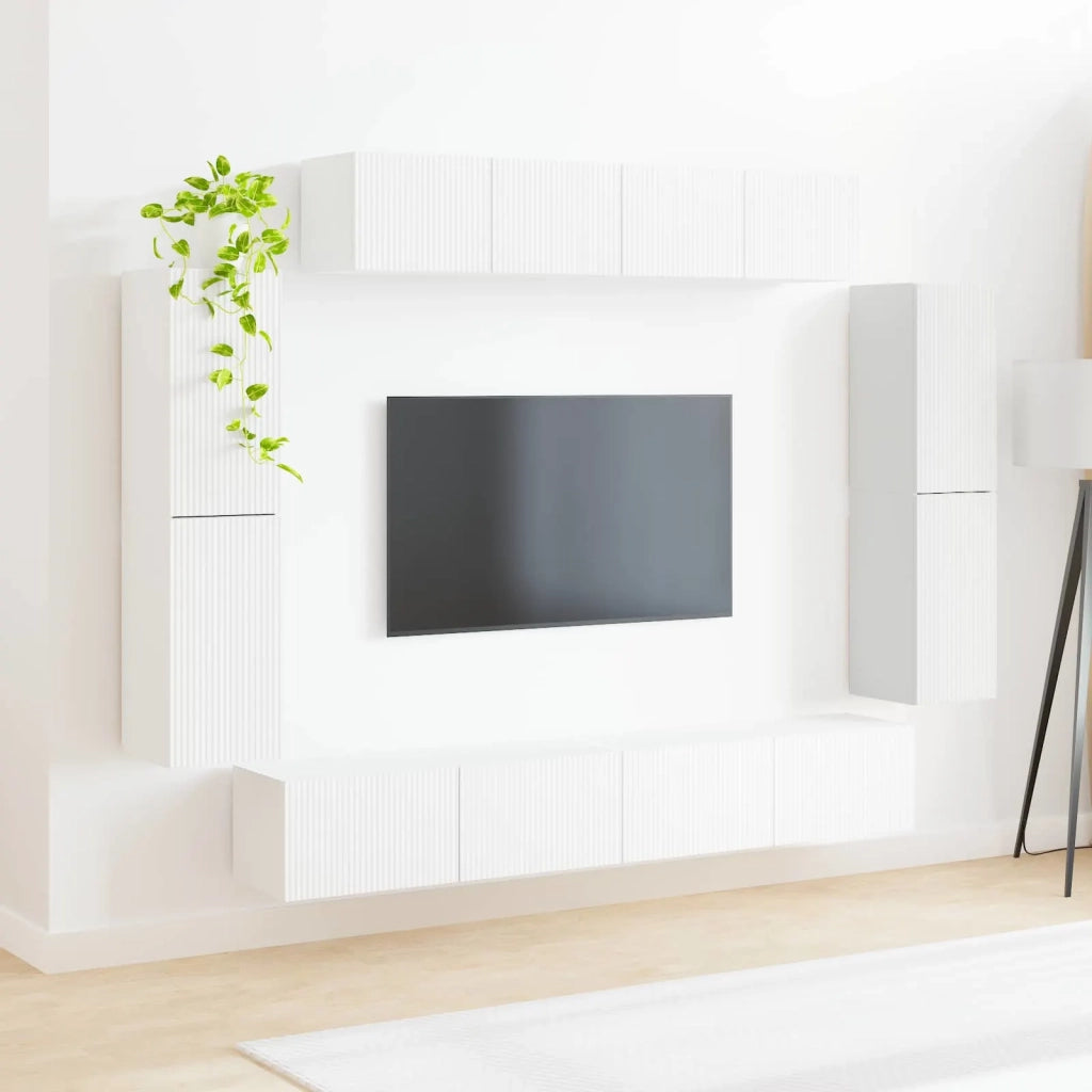 Mobile TV 8 pcs Bianco 3409141