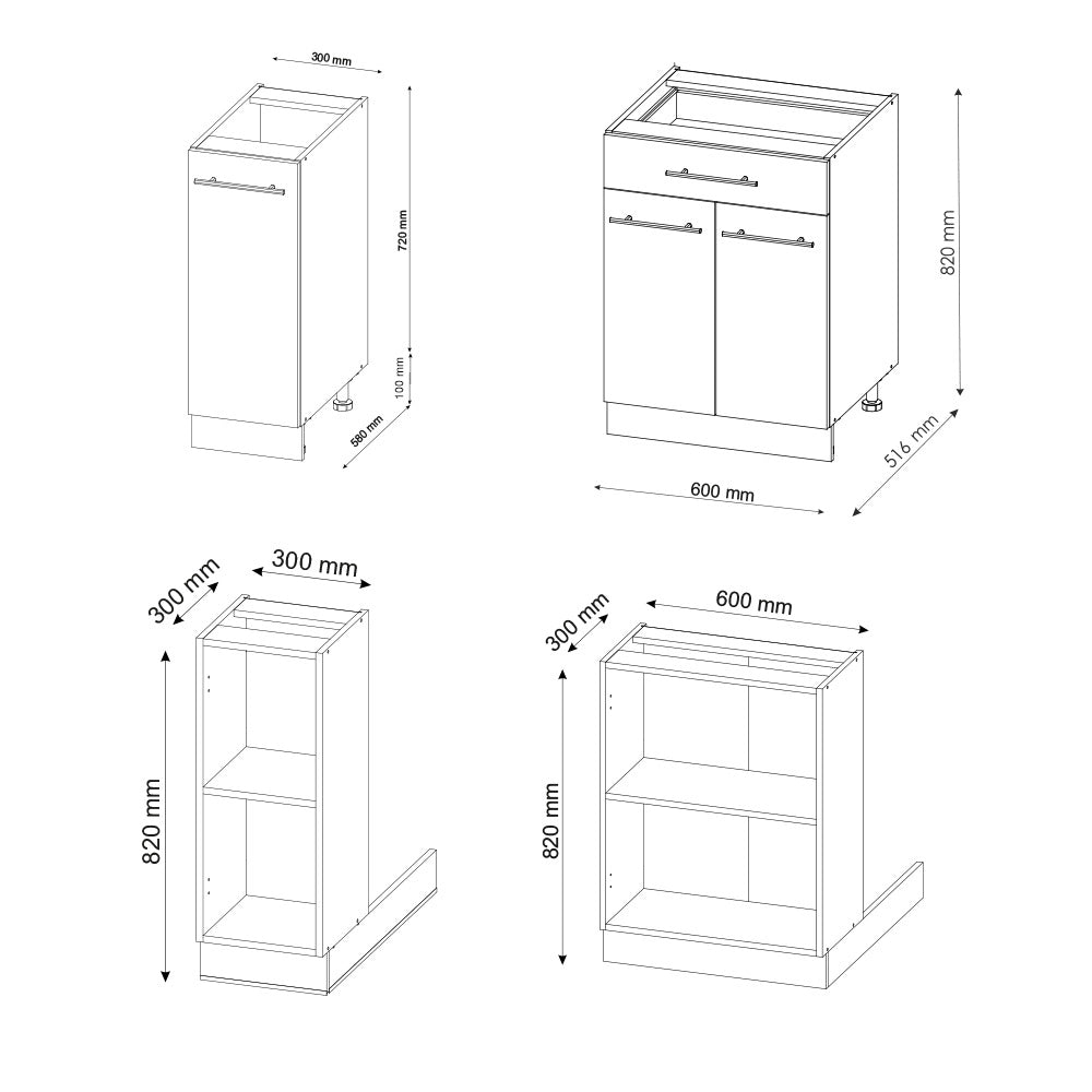 Isola cucina Fame-Line Verde-oro rustico/Bianco 90 cm con cassetto, senza piano di lavoro Vicco