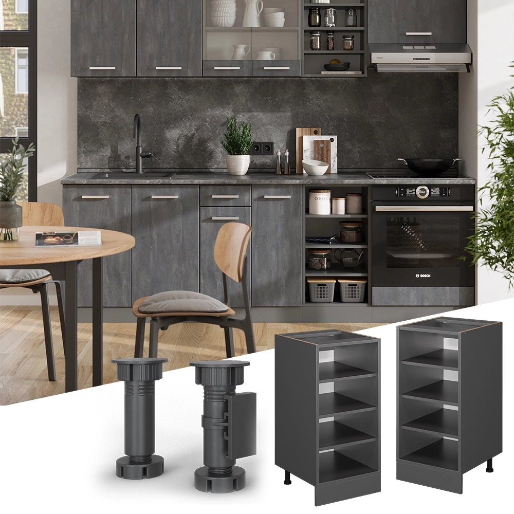 Vicco Scaffale da cucina Antracite 40 cm , AP Antracite