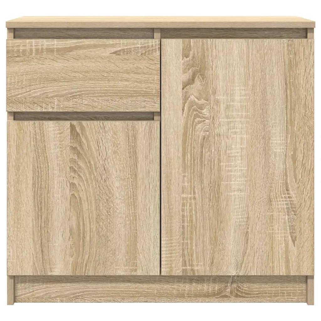 Credenza con Cassetto-Buffet-Armadio da cucina Rovere Sonoma 71x35x65 cm in Truciolato 498162