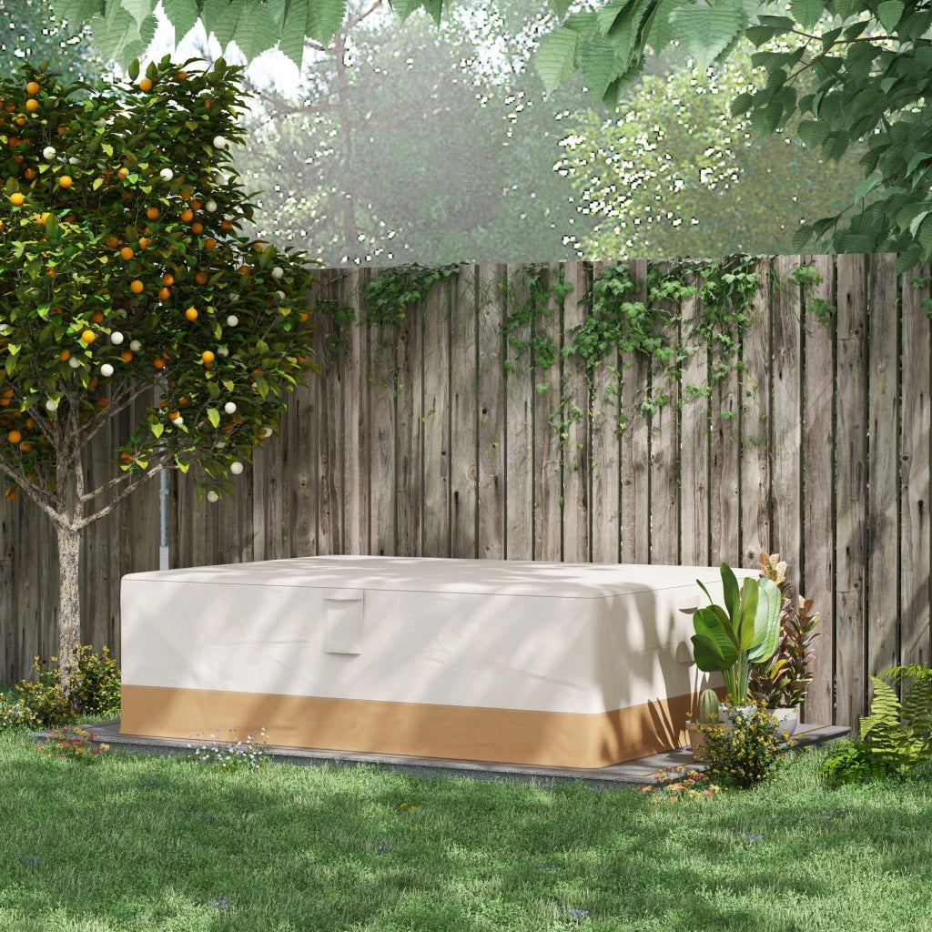Copertura Protettiva per Mobili da Giardino ¨C Minimal ¨C Beige 275x208x78
