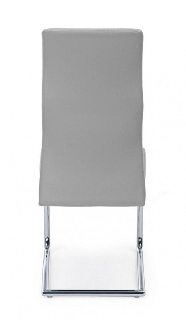 Set 4 Sedie 44x58x104h cm Thelma Grigio Chiaro