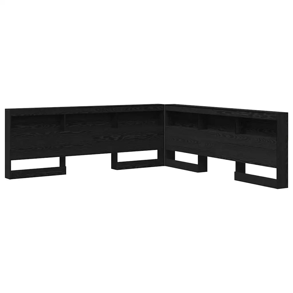 Testata contenitore Rovere Nero 180 cm Legno multistrato 3335510