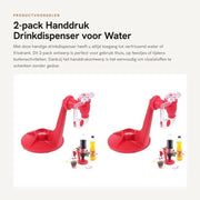 Dispensatore Manuale da 2 pezzi per Acqua e Succo di Frutta