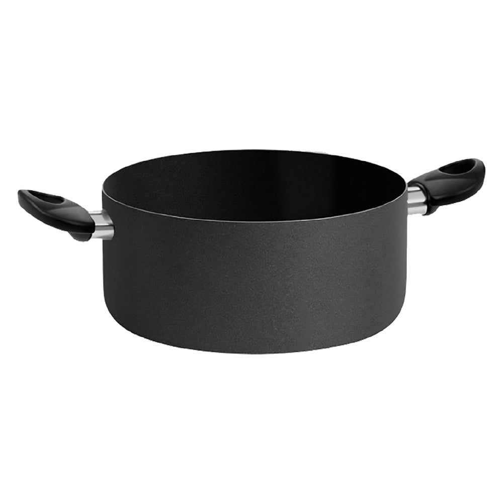 1pz casseruola due manici 'black line' ã˜ cm. 16 - h.8 - capacitã  2,5 lt. cod:ferx.7938100nlm