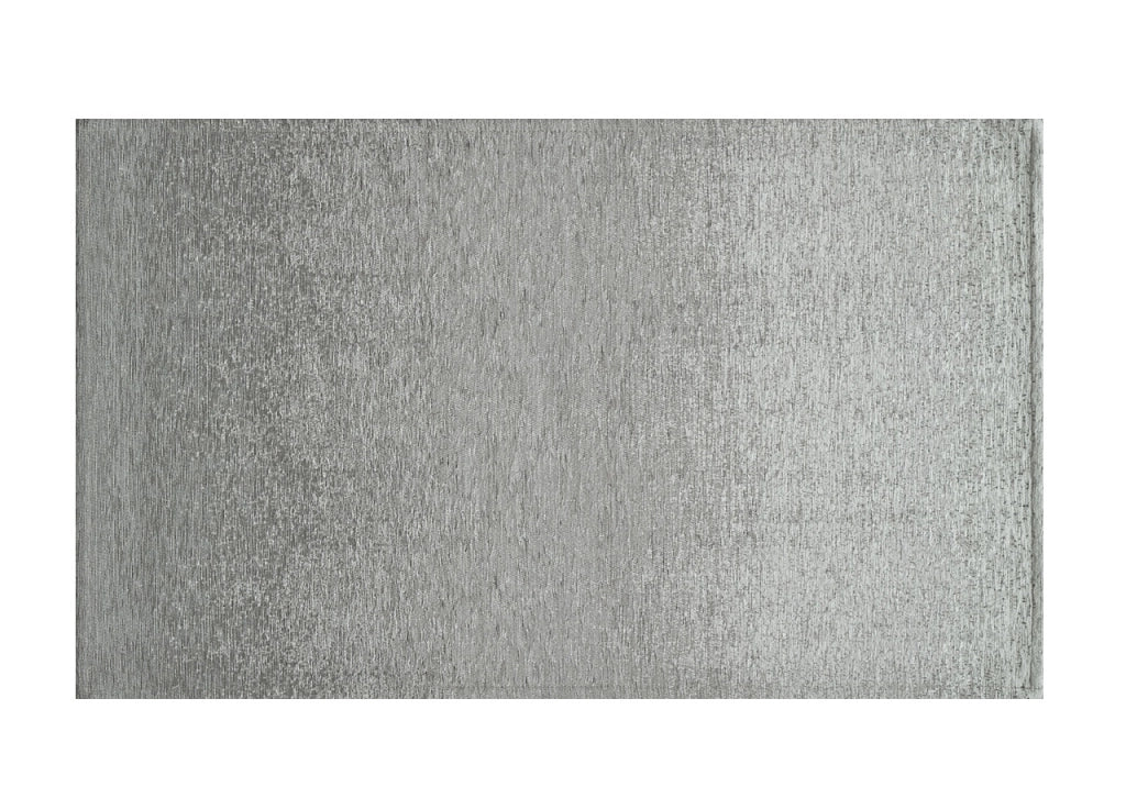Tappeto Velour Antiscivolo Da Camera E Salotto Disegno Giove Argento By Suardi - 85x150 cm - Argento