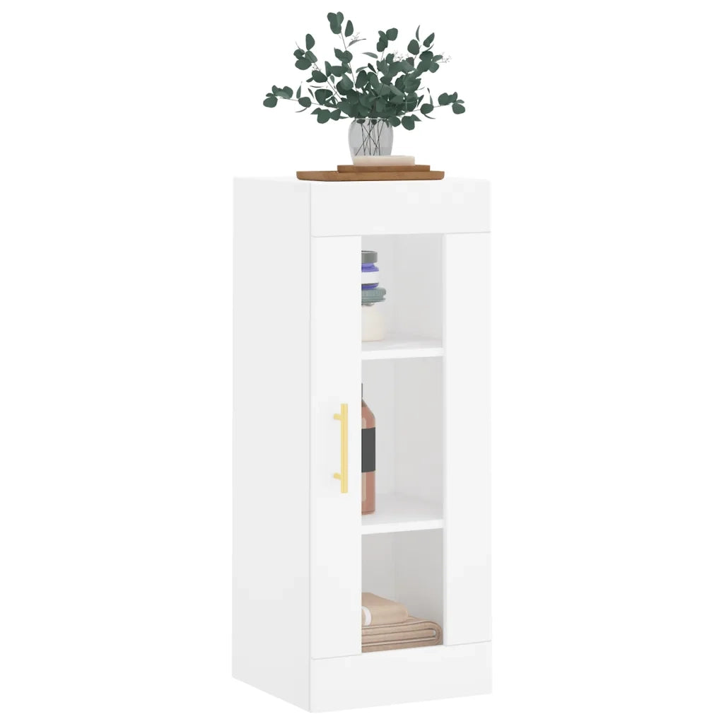 Mobile a Parete Bianco 34,5x34x90 cm 828900