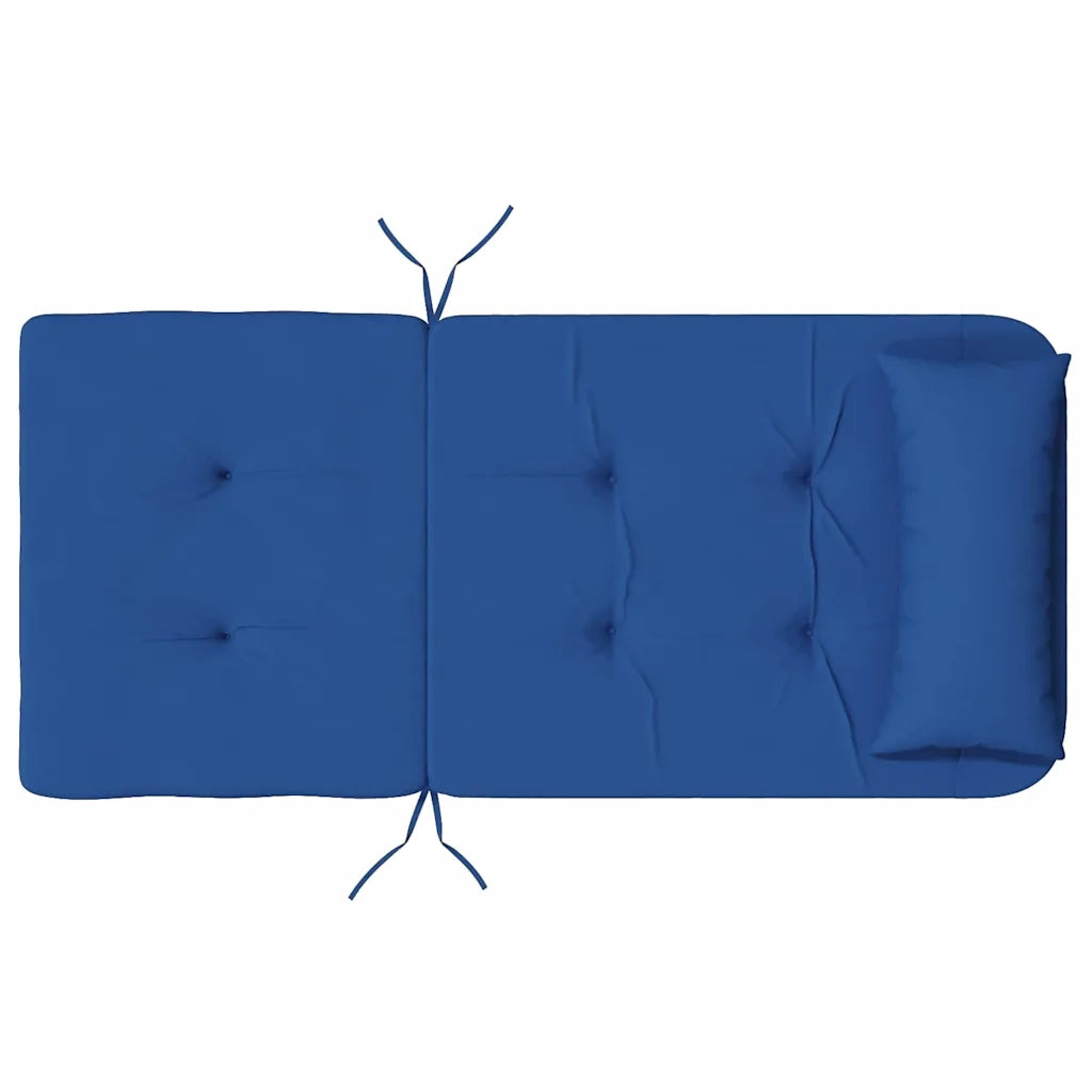 Cuscini per sedie 2 pcs Blu 58 x 77 x 4,5 cm Tessuto Oxford 361840