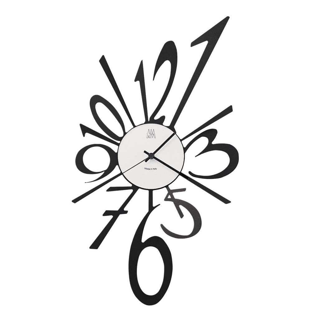 Orologio da parete di design Big Bang piccolo Nero