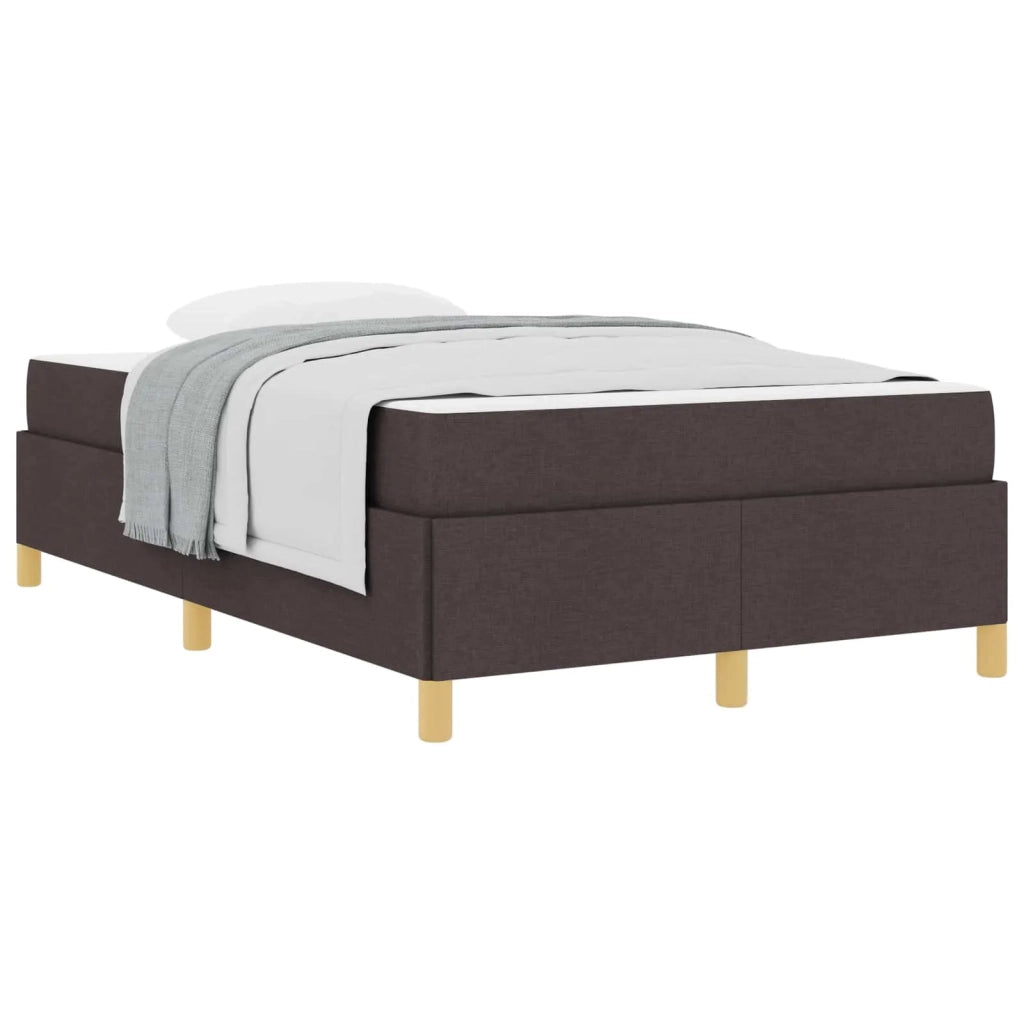 Struttura del letto Marrone Scuro 120 x 200 cm Tessuto 3398930