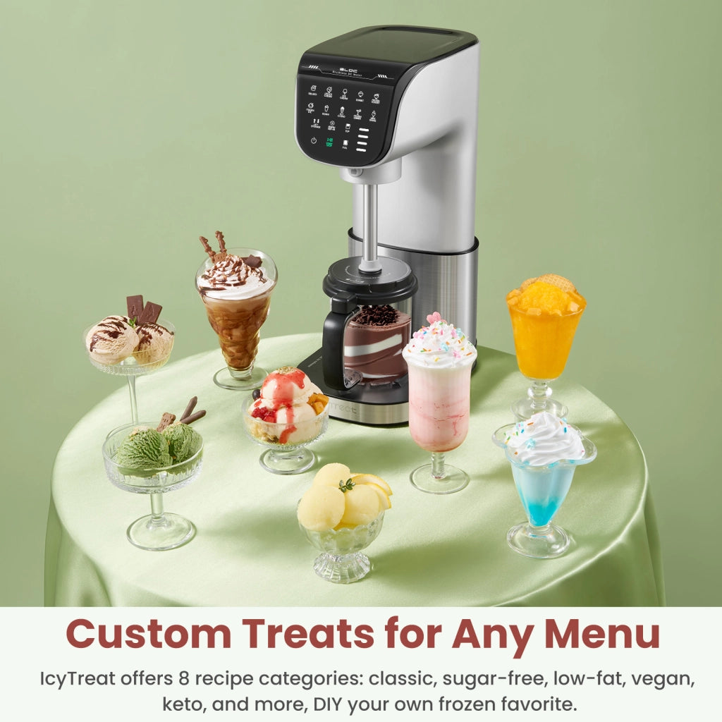 Macchina per Gelato Automatica 3 Pinte ¨C zephmum ¨C Argento