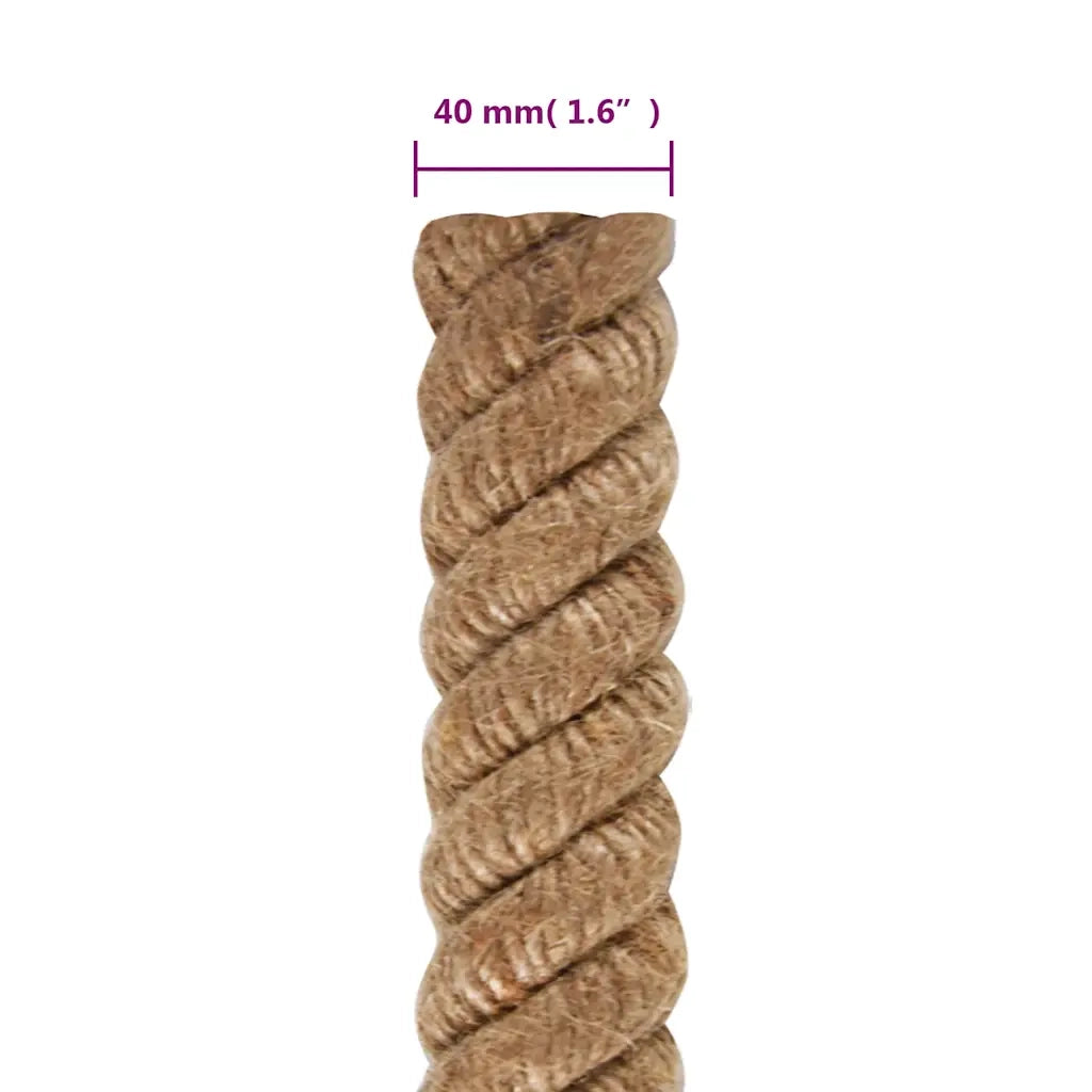 Corda in Juta Lunga 10 m Spessa 40 mm 153776