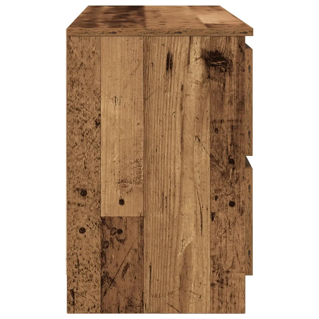 Mobile TV | Armadietto TV | Mobile Porta TV Legno Antico 100x35x54 cm in Legno Multistrato