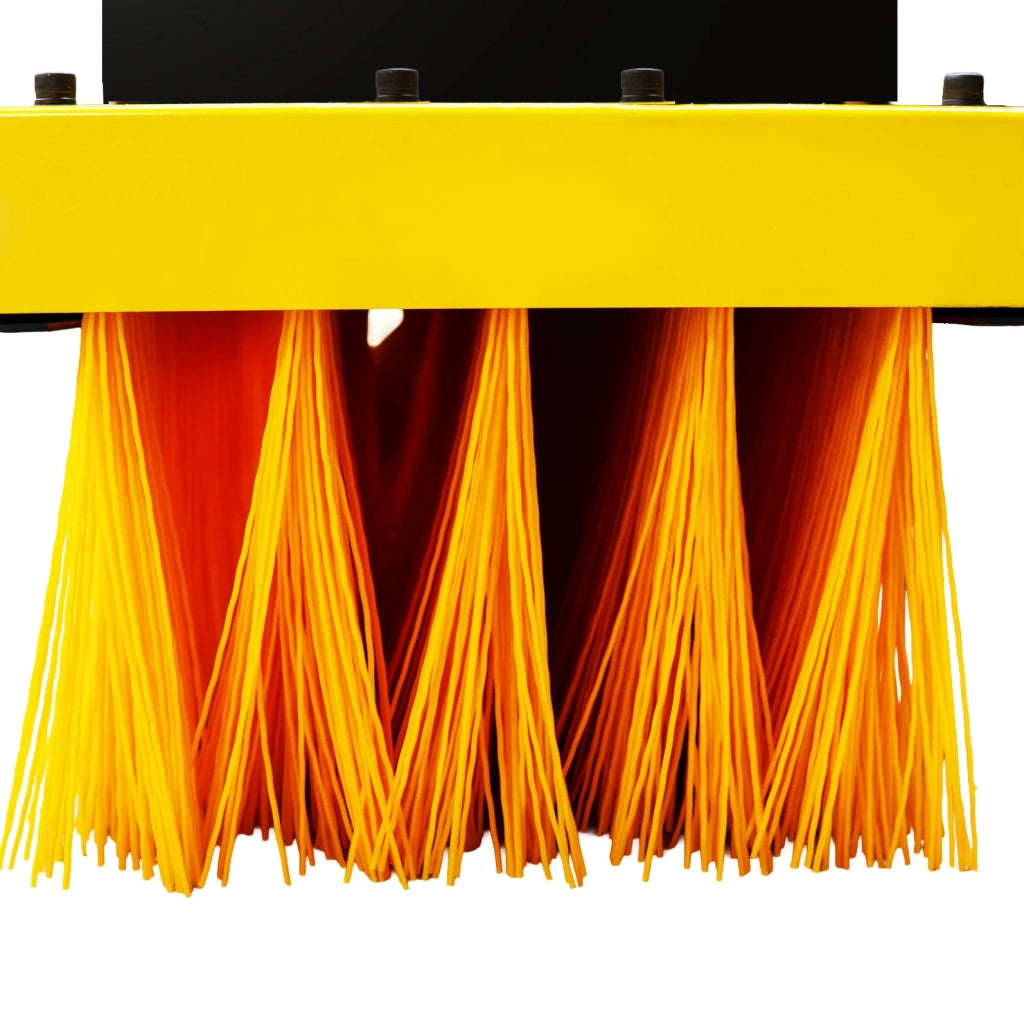 Spazzola per carrello elevatore 130 cm montaggio a forca interno magazzino