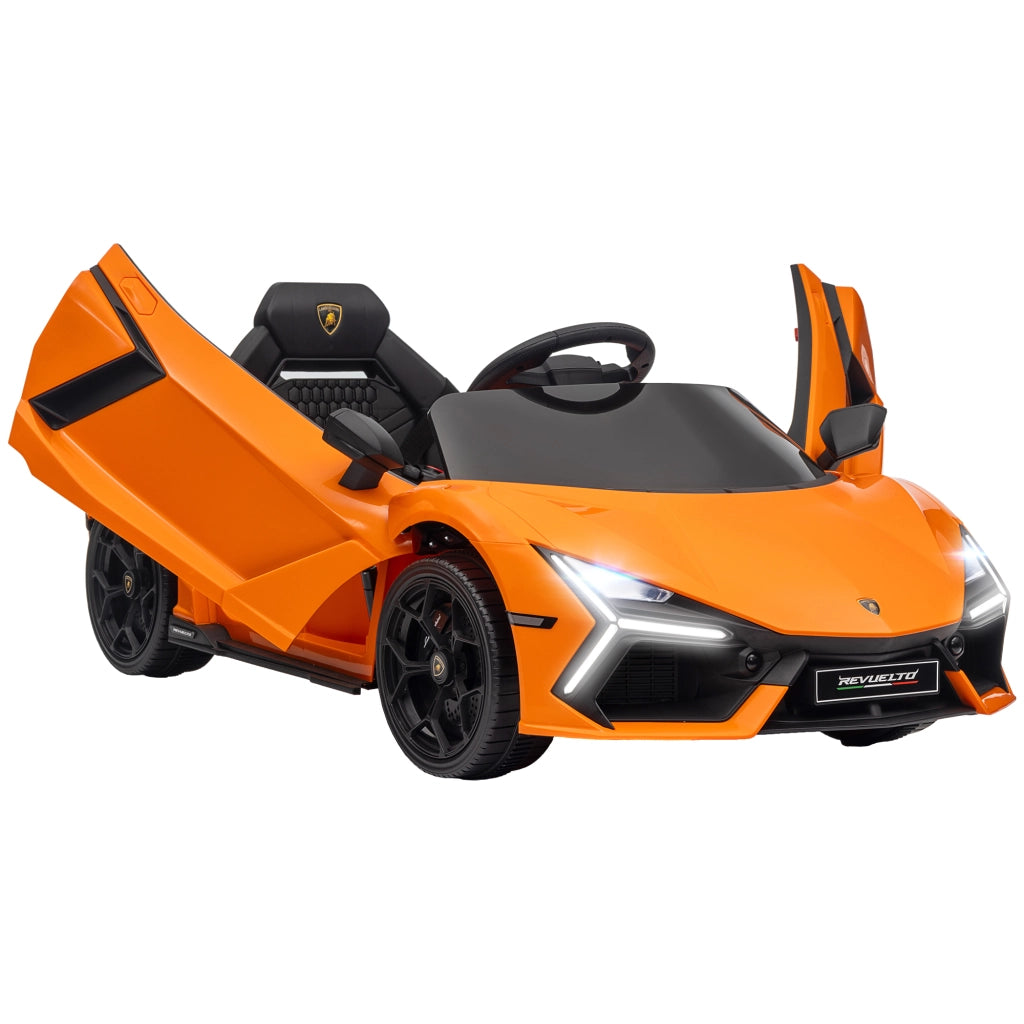 Auto Elettrica per Bambini ¨C Minimal ¨C 3-5 Anni, Telecomando, Arancione