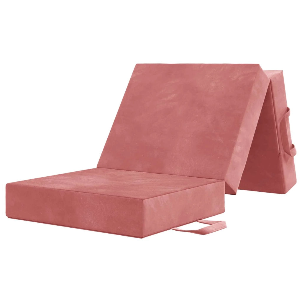 Divano Letto Pieghevole 75 x 67 x 45 cm Rosa 900170