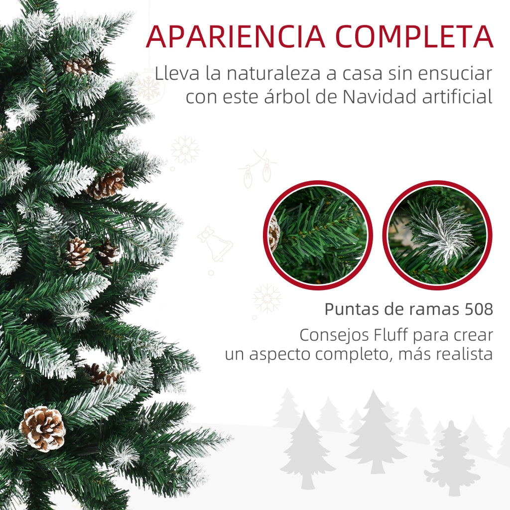 Albero di Natale Artificiale ¨C Minimal ¨C Verde 180 cm ?73x180 cm
