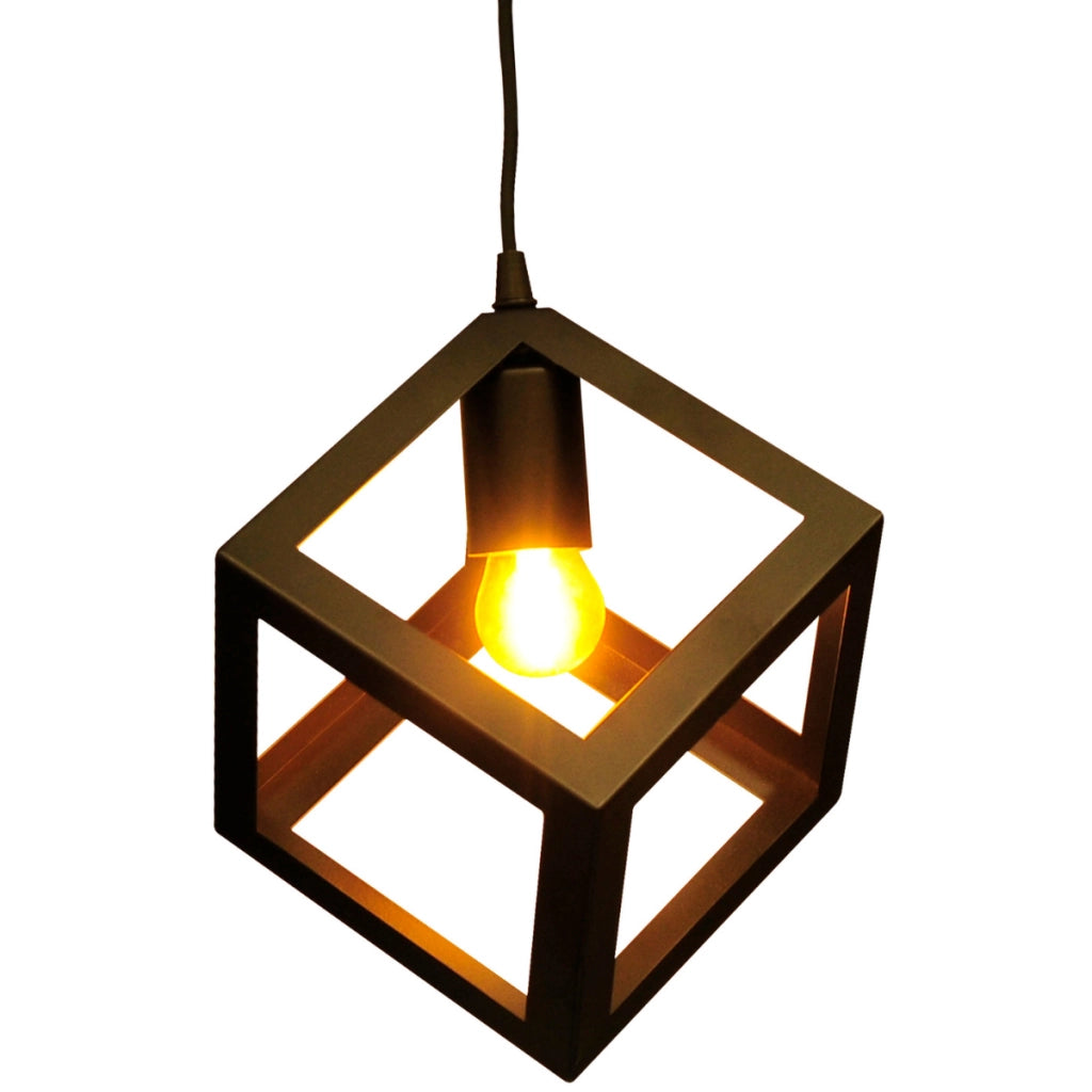 Polux Sweden lampada a sospensione nera 3xE27 metallo