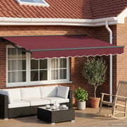 Cornice per Tenda Manuale con LED 3 x 2,5 m 3420805