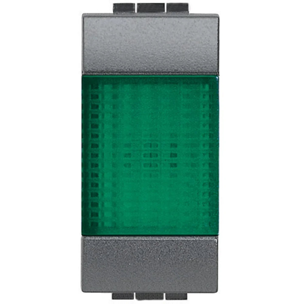Living Int. - Portalampada con diffusore verde - L4371V
